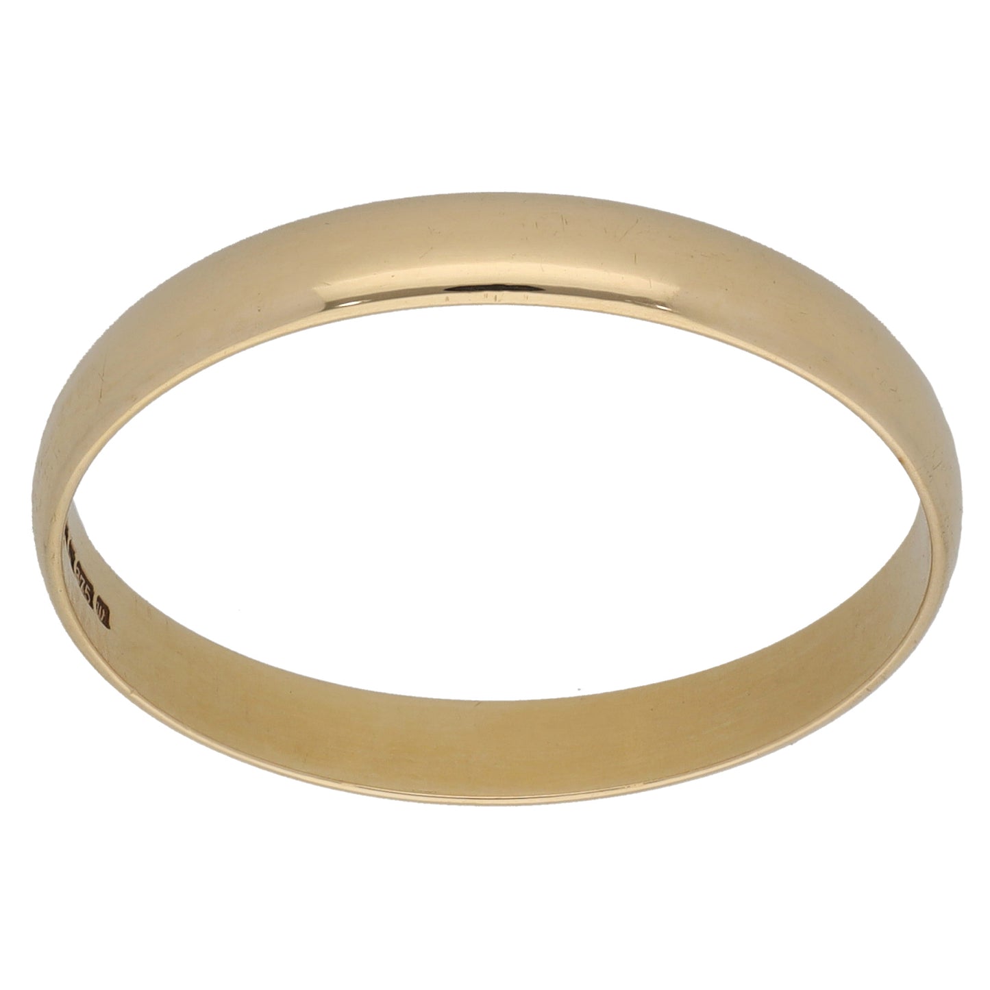 9ct Gold Plain Wedding Ring Size Z+1