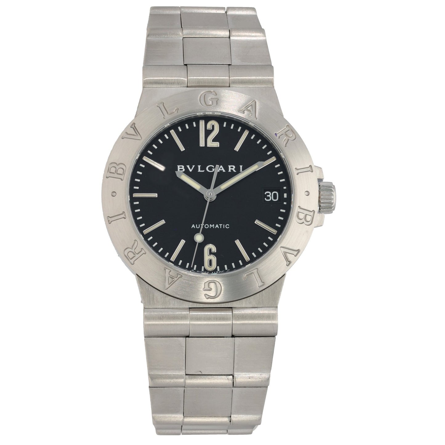 Bvlgari Diagono LCV 35 S 36mm Stainless Steel Watch