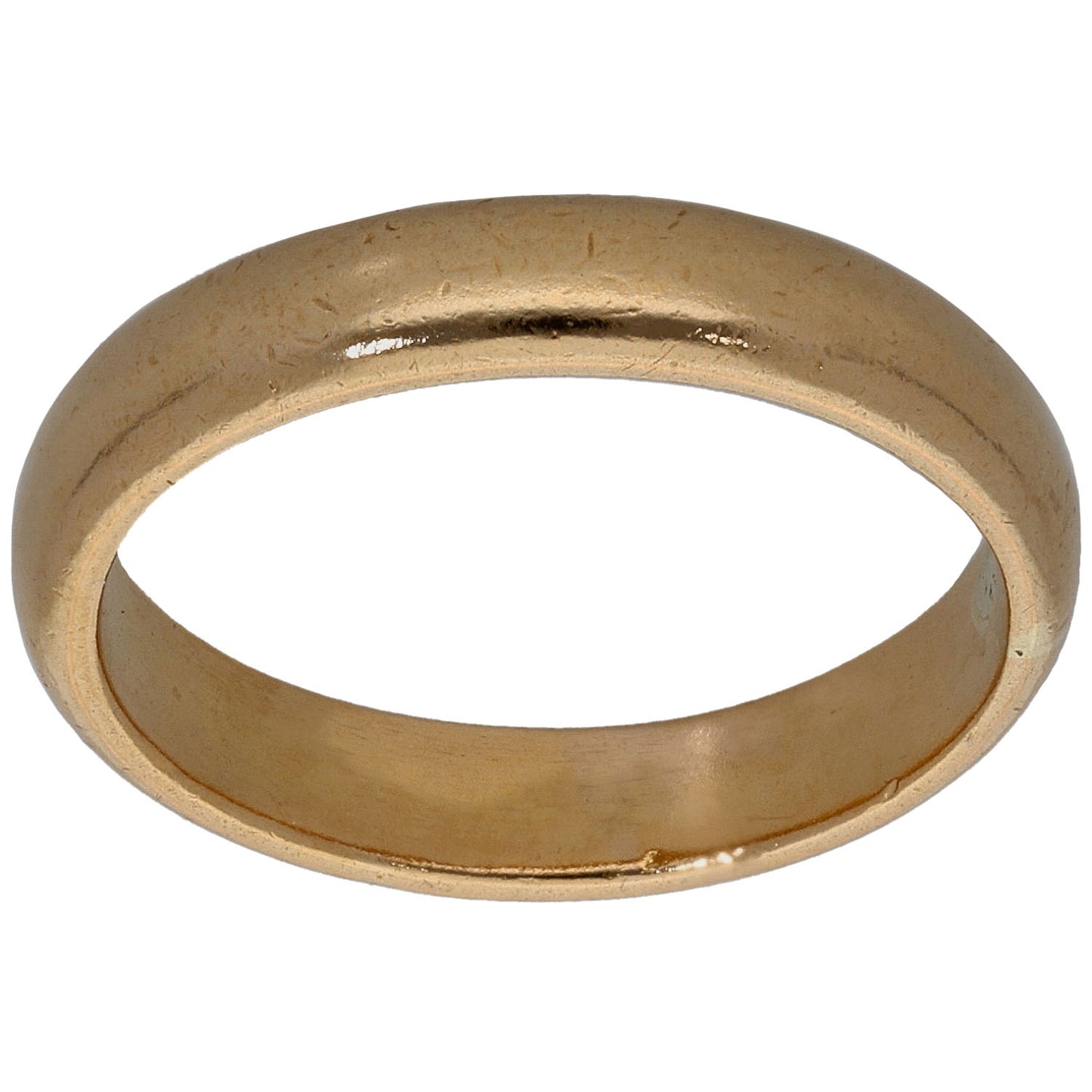22ct Gold Plain Wedding Ring Size N