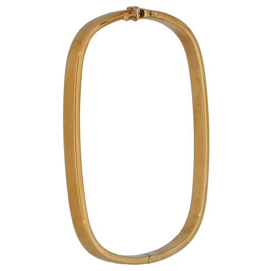 9ct Gold Hinged/Clasp Bangle