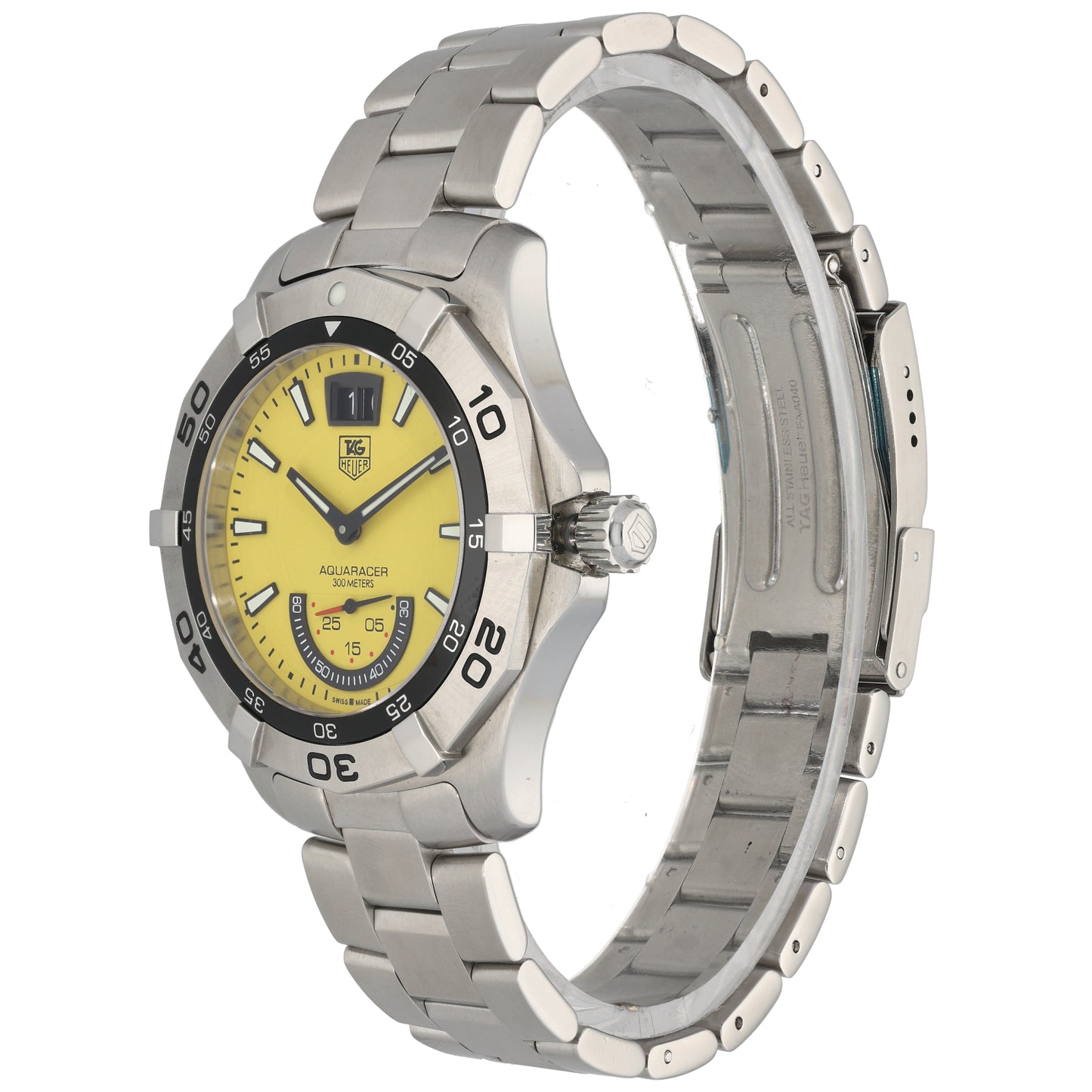 Tag Heuer Aquaracer WAF1012 41mm Stainless Steel Watch