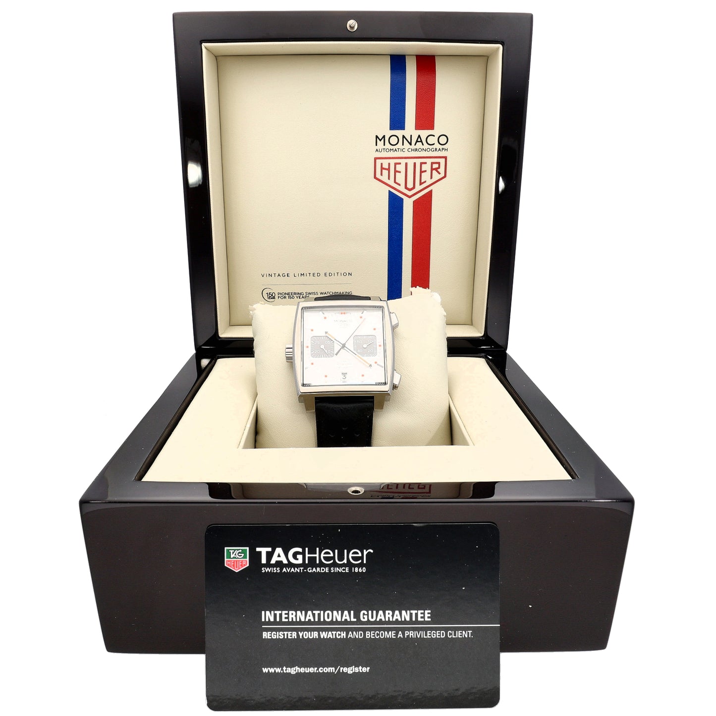 Tag Heuer Monaco CAW211C-0 39mm Stainless Steel Watch