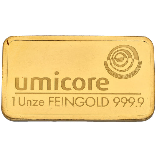 24ct 1 OZ Gold Bar