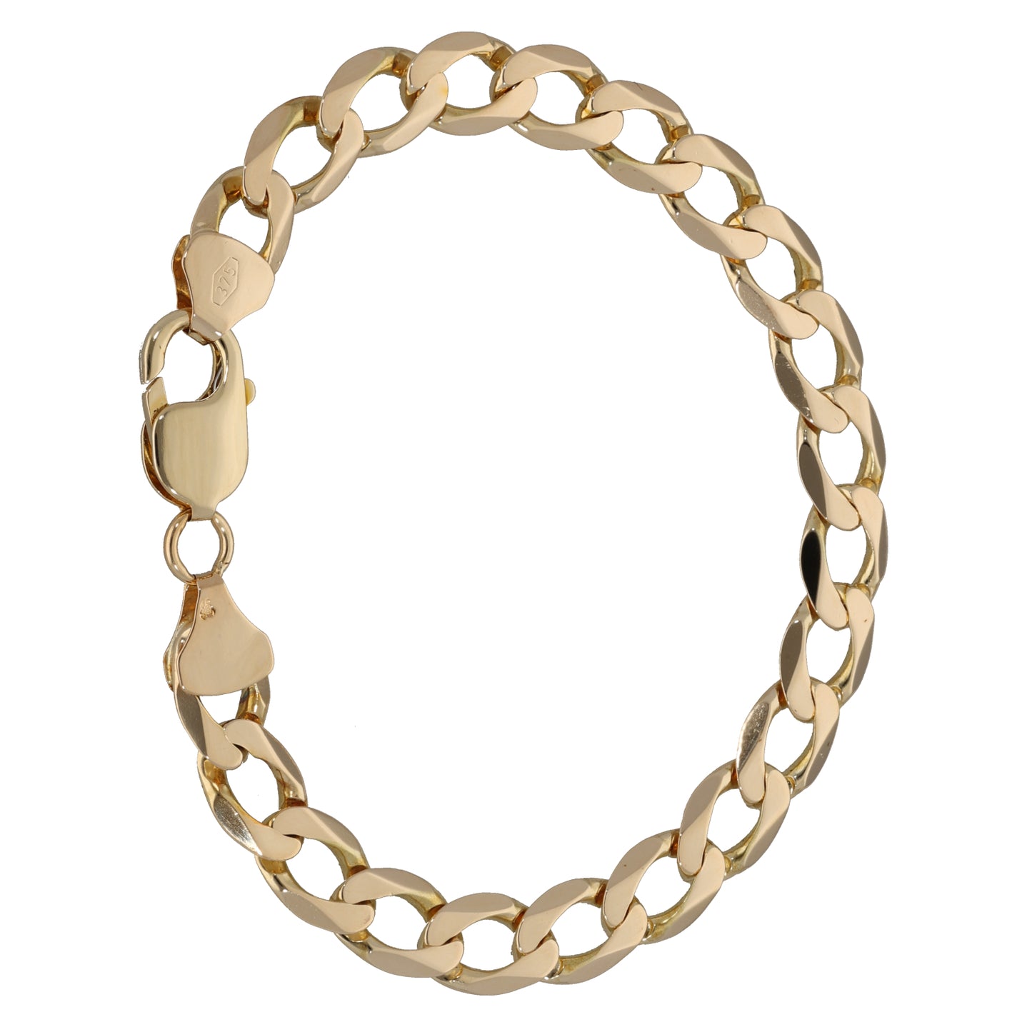 9ct Gold Curb Bracelet