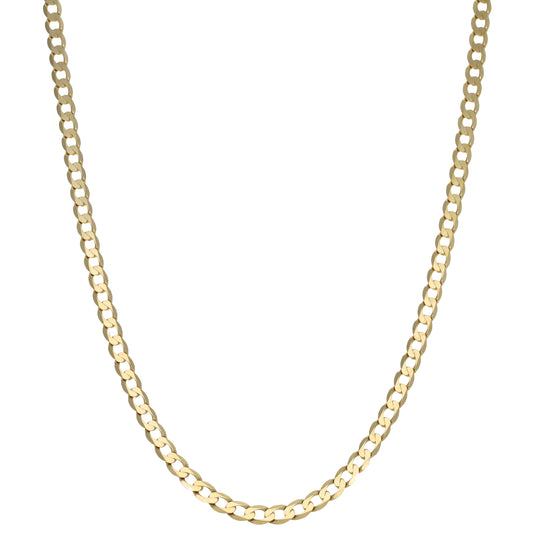 9ct Gold Curb Chain 20"