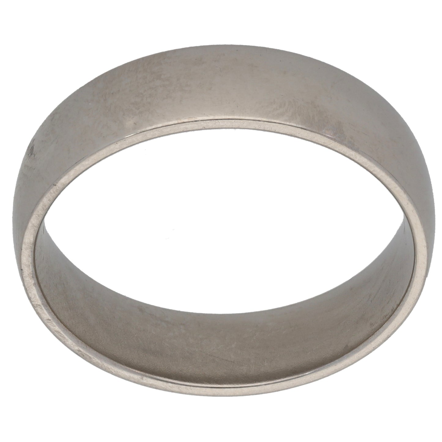 Platinum Plain Wedding Ring Size W