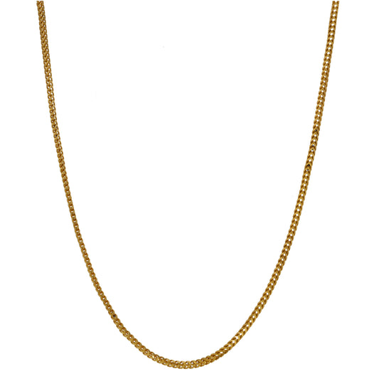 22ct Gold Foxtail Chain 24"