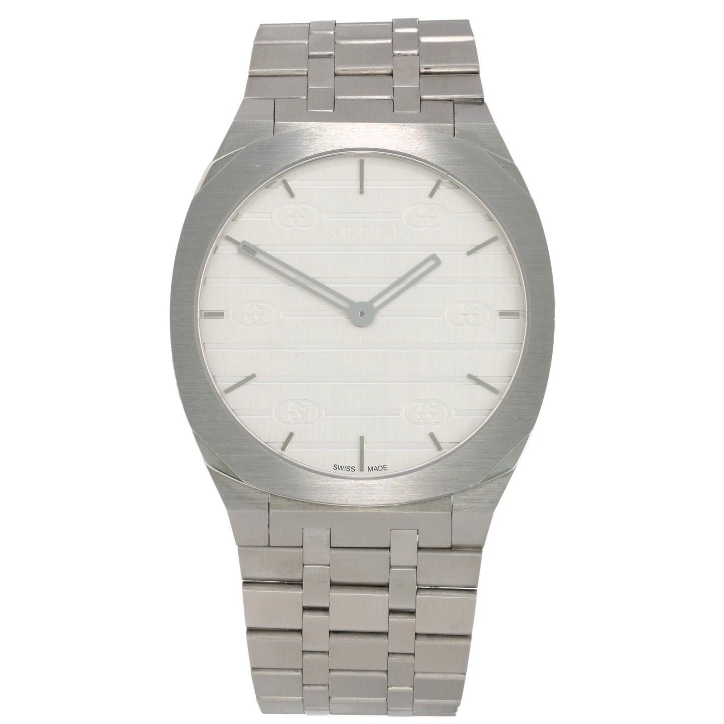 Gucci 25H 1634 38mm Stainless Steel Watch