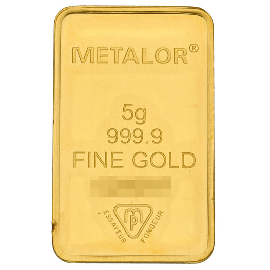 24ct 5g Gold Bar