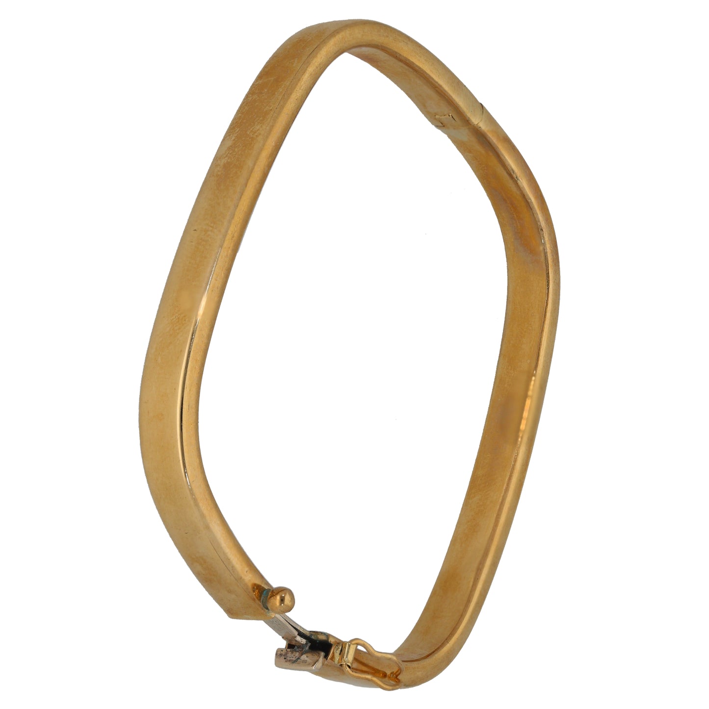 9ct Gold Hinged/Clasp Bangle