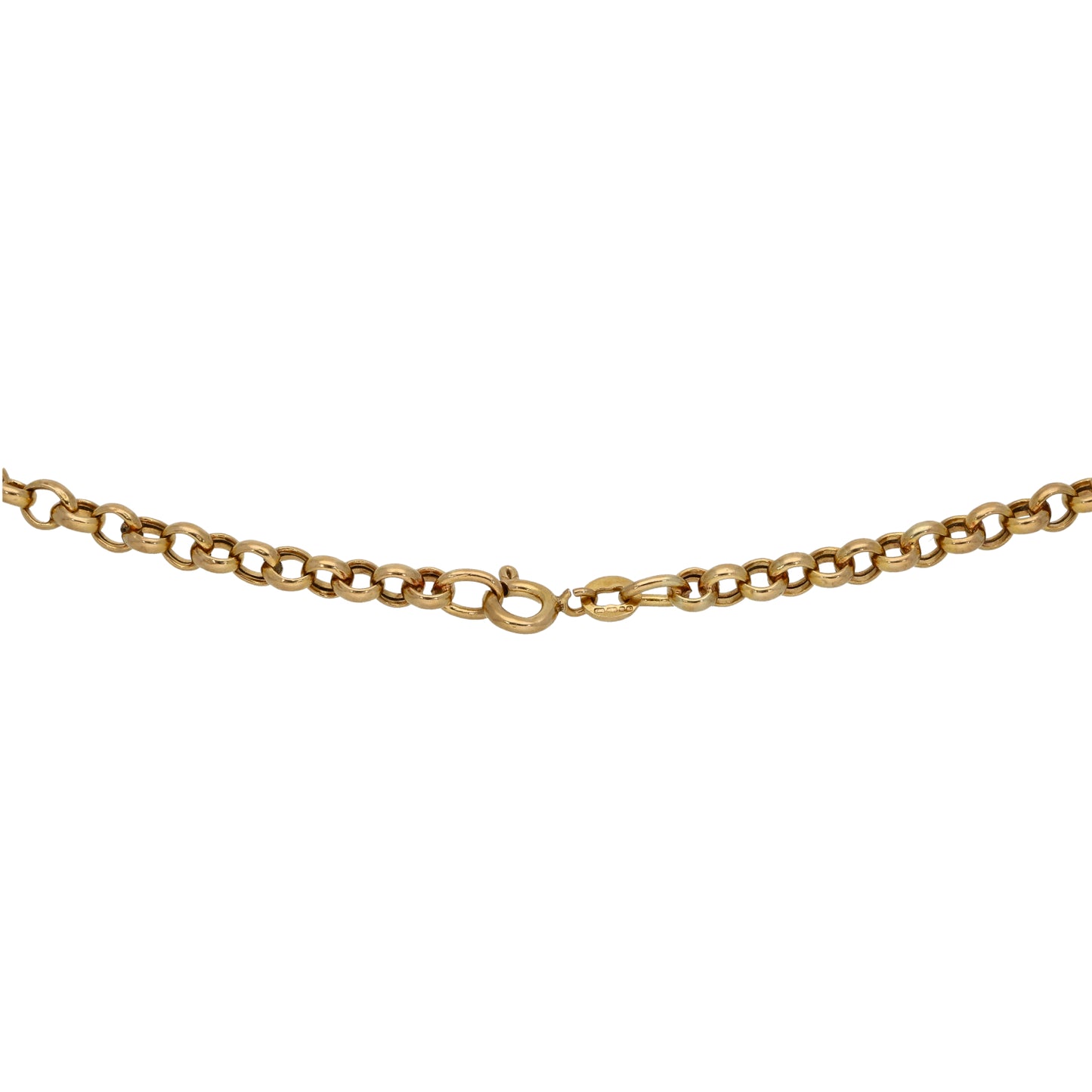 9ct Gold Belcher Chain 22"