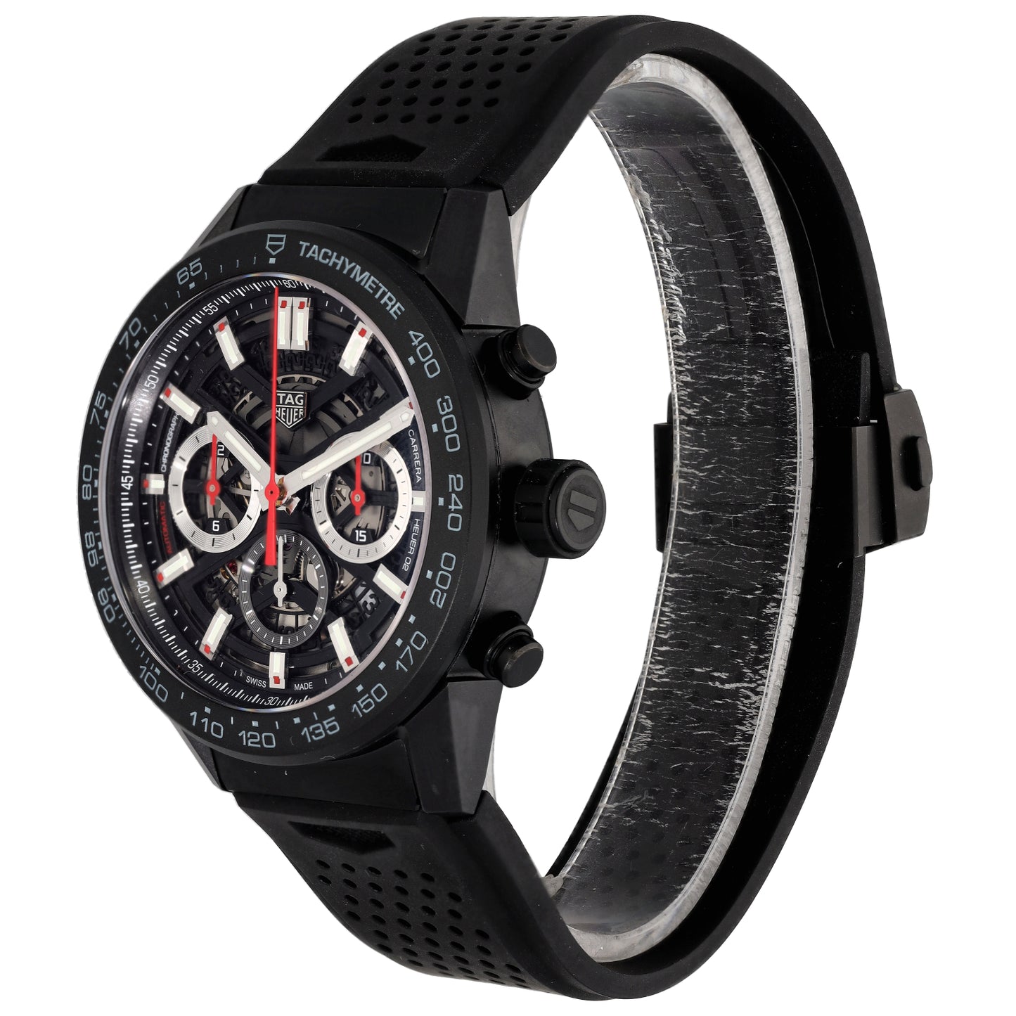 Tag Heuer Carrera CBG2A90 45mm Ceramic Watch