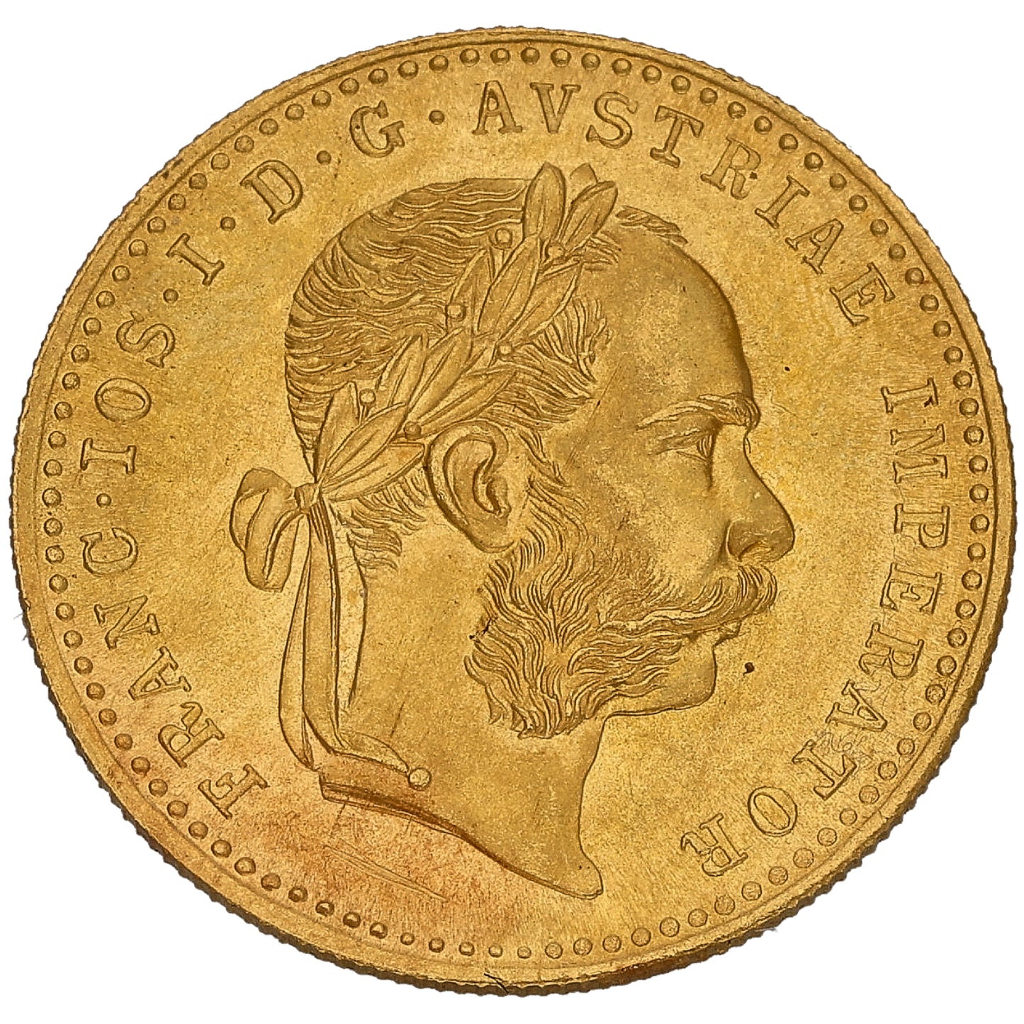 22ct Gold Austrian 1 Ducat Coin 1915