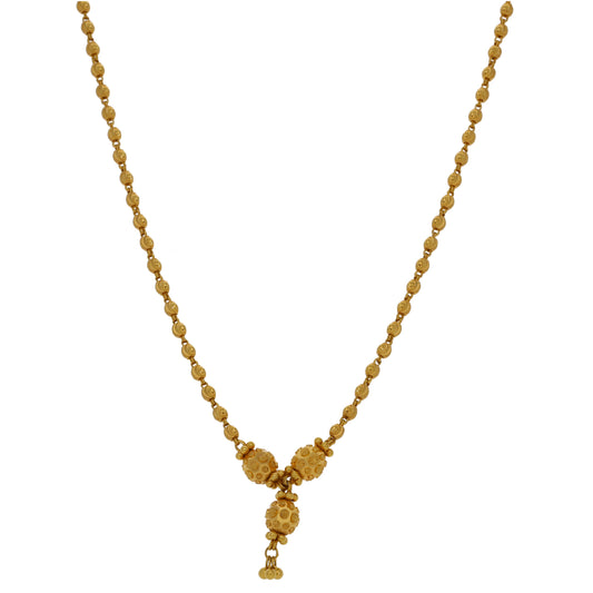 22ct Gold Fancy Necklace 18"
