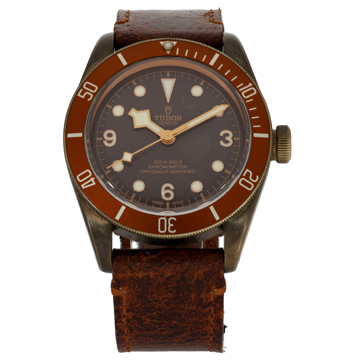 Tudor Heritage Black Bay 79250B 43mm Bronze Watch