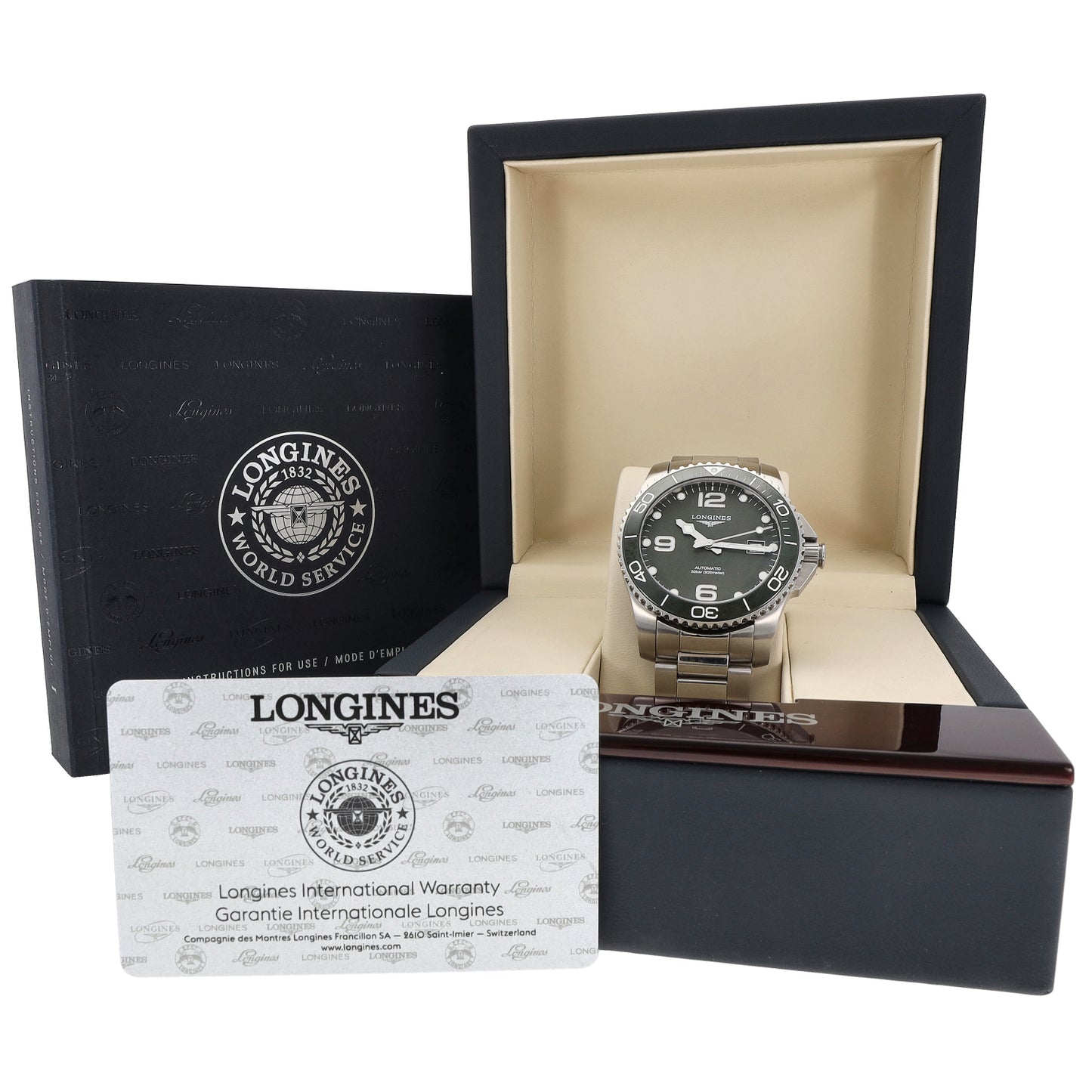 Longines Hydro Conquest L3.781.4 41mm Stainless Steel Watch