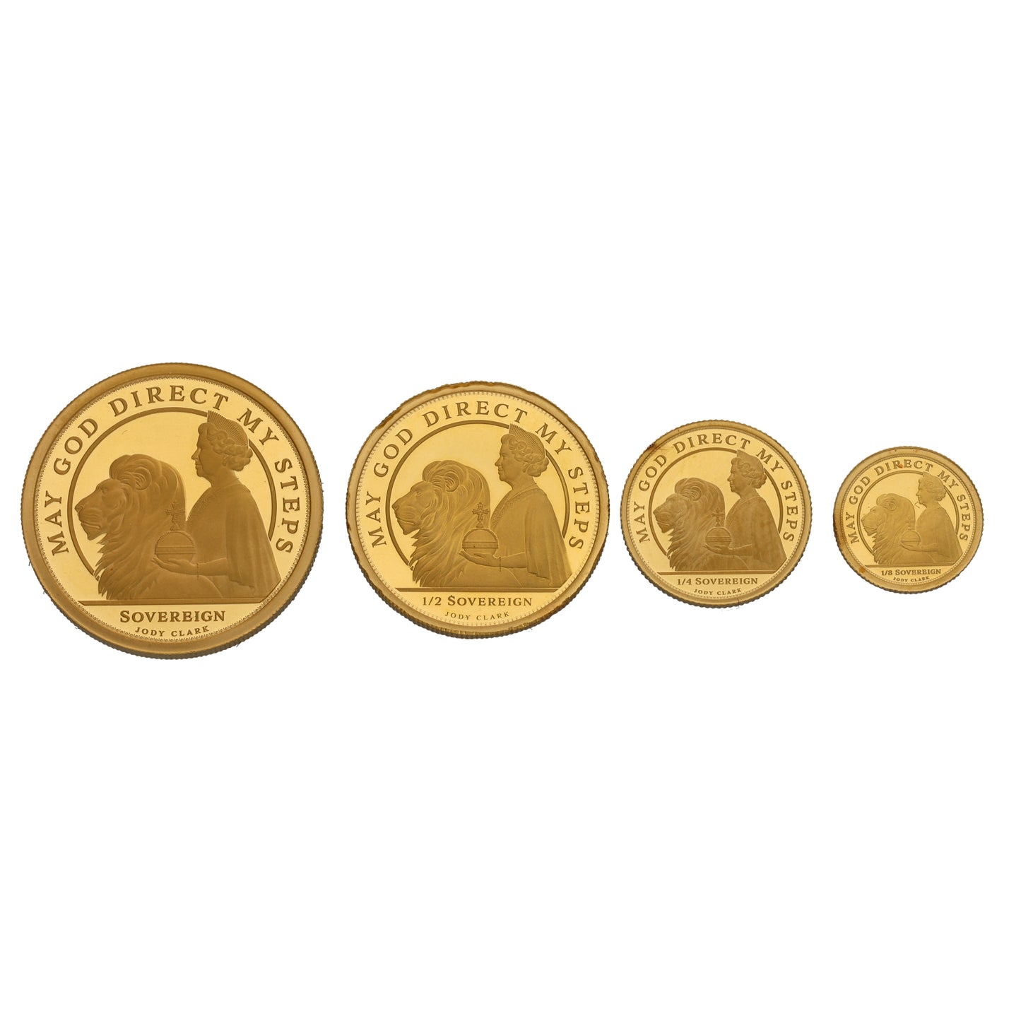24ct Gold Queen's 95th Birthday Sovereign Coin Set 2021