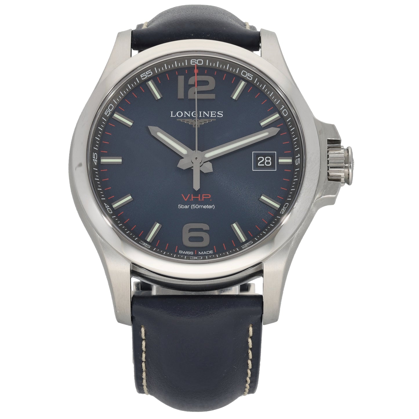 Longines Conquest V.H.P L3.726.4 43mm Stainless Steel Watch