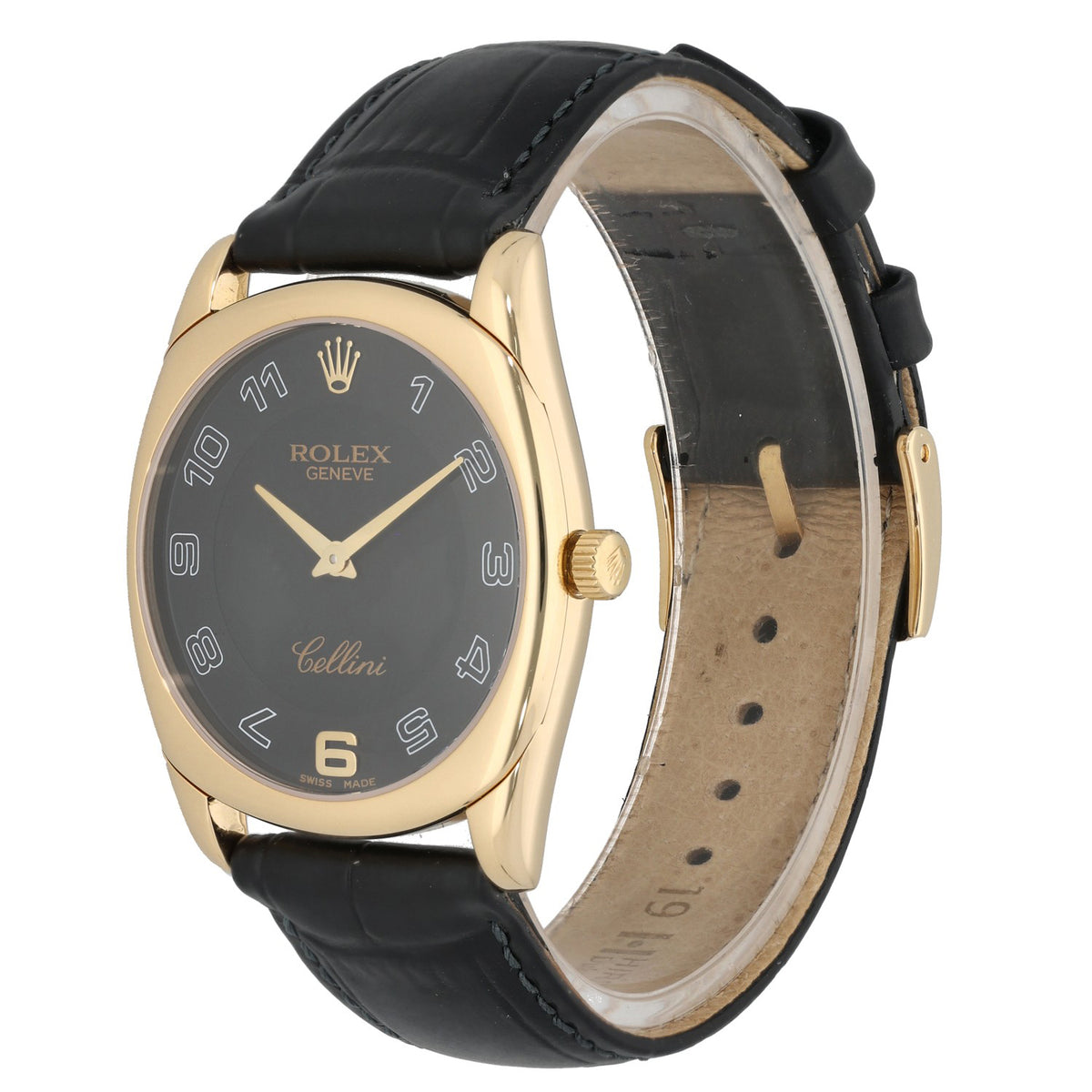 Rolex Cellini Danaos 4233/8 33mm Gold Watch