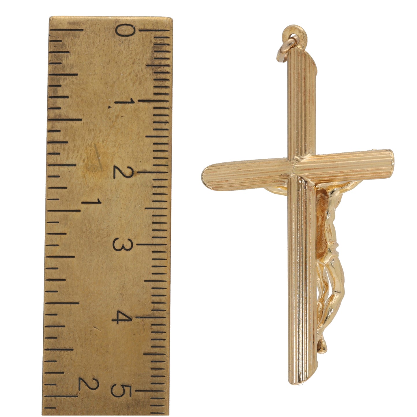 9ct Gold Crucifix Pendant