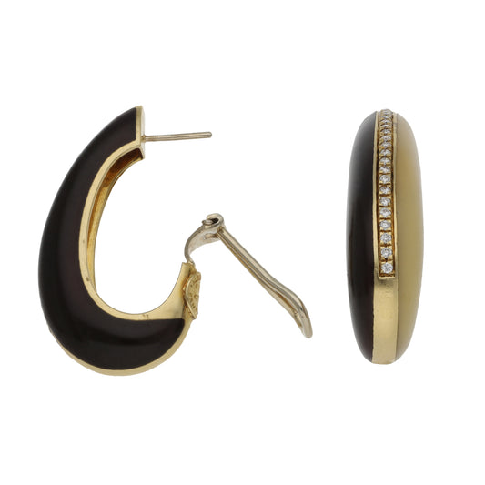 18ct Gold 0.46ct Diamond Dress/Cocktail Earrings