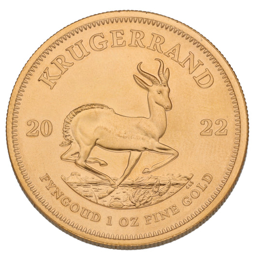 22ct Gold 1 OZ Krugerrand Coin 2022
