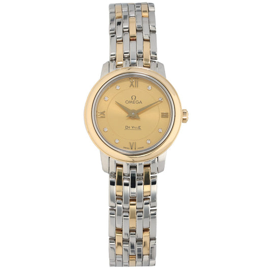 Omega De Ville 424.20.24.60.58.001 24.4mm Bi-Colour Watch