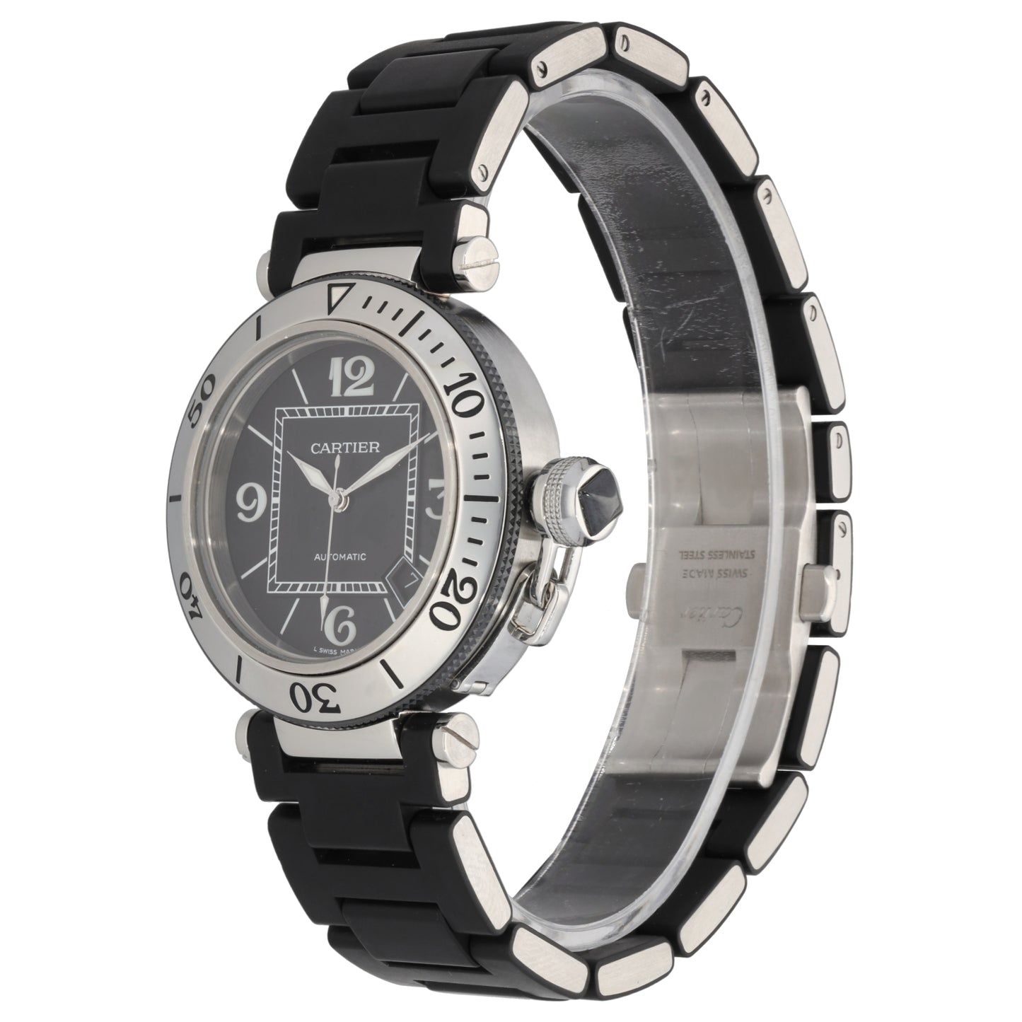 Cartier Pasha 2790 40mm Stainless Steel Watch - Reduced