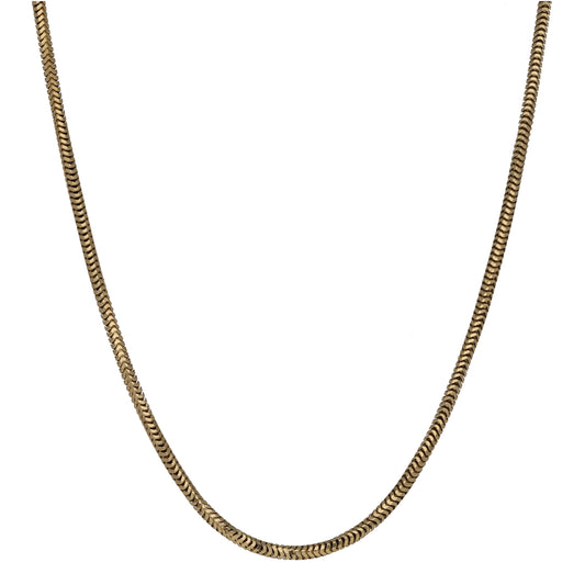 9ct Gold Snake Chain 24"