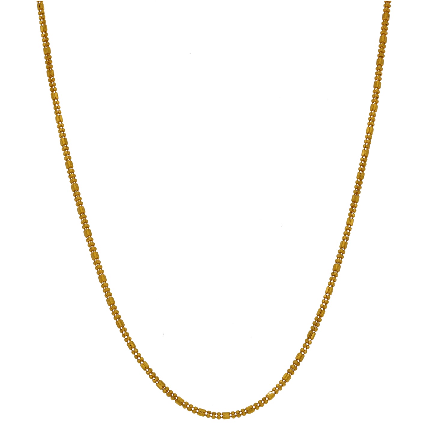 22ct Gold Fancy Necklace 18"