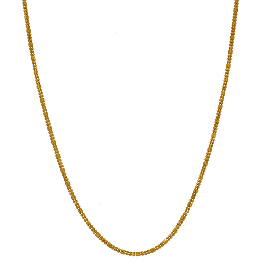 22ct Gold Fancy Necklace 18"
