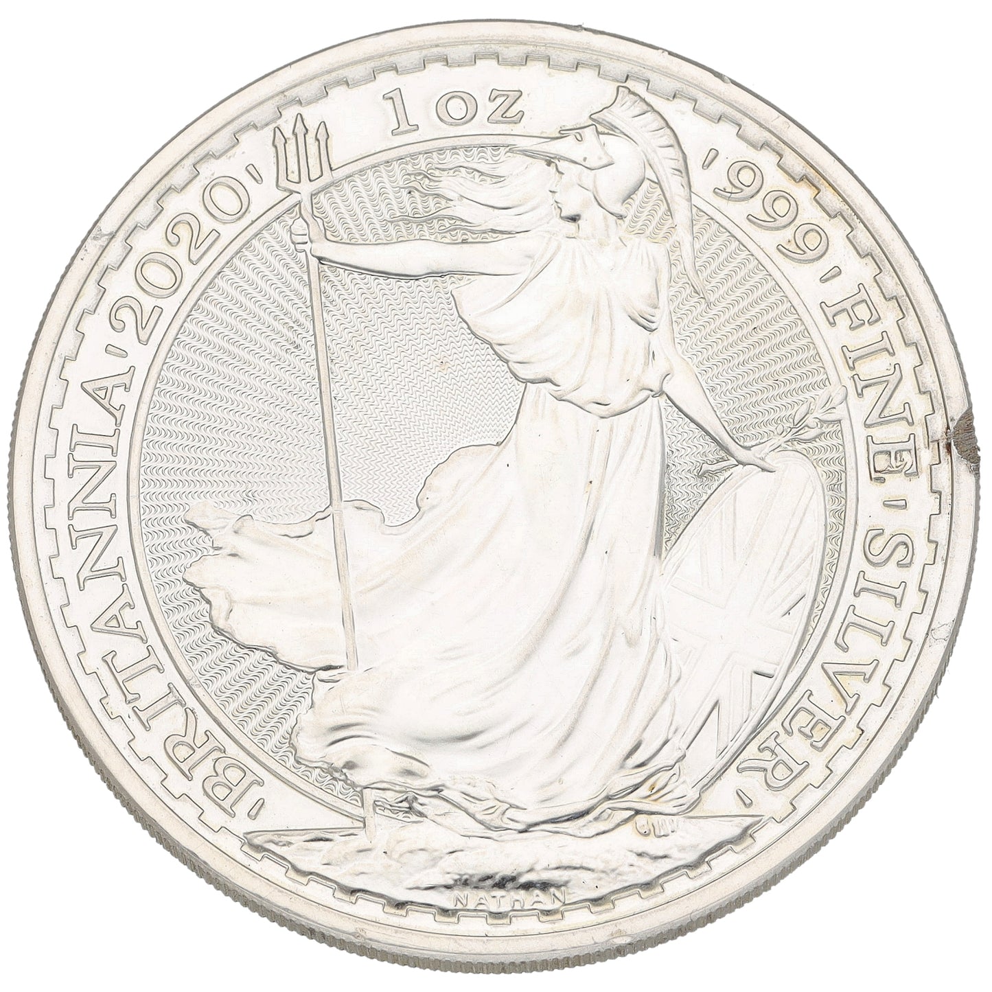 Fine Silver Queen Elizabeth II 1 OZ Britannia Coin 2022