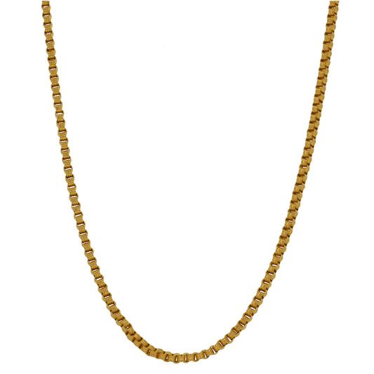 22ct Gold Crucifix Pendant With Chain