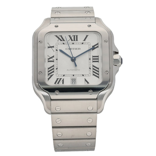 Cartier Santos WSSA0018 39.8mm Stainless Steel Watch