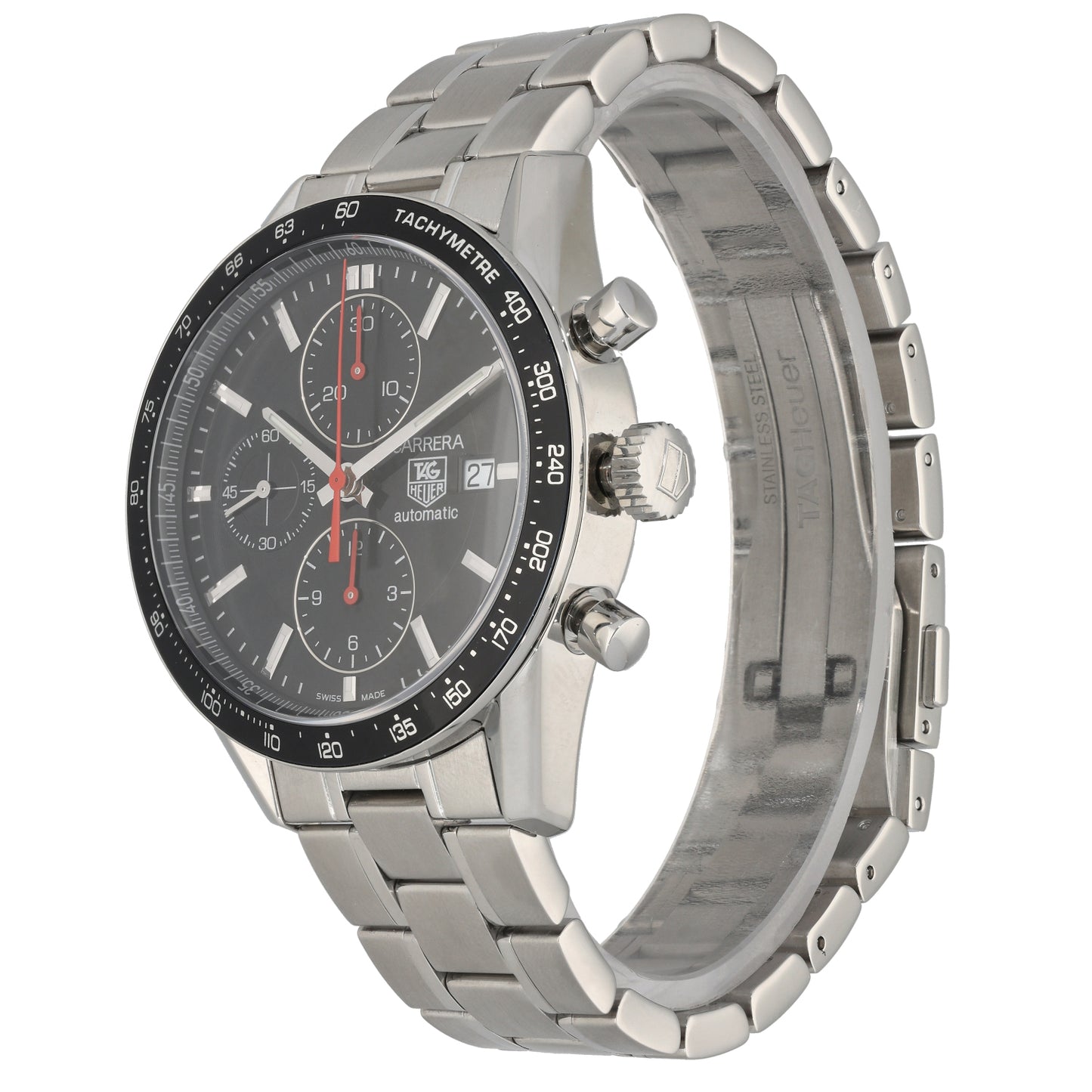 Tag Heuer Carrera CV2014-2 41mm Stainless Steel Watch