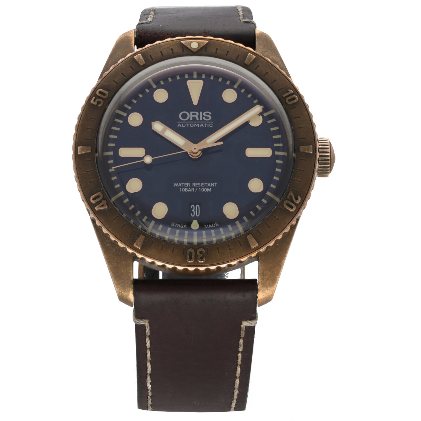 Oris Carl Brashear 7720-31 42mm Bronze Watch