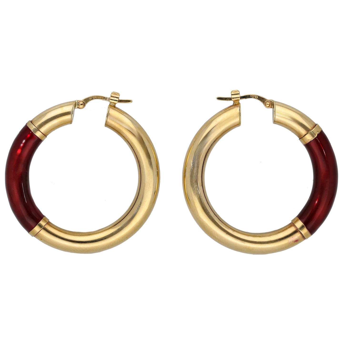 9ct Gold Hoop Earrings