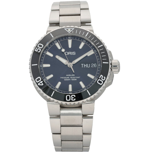 Oris Aquis Hammerhead 7527733 45mm Stainless Steel Watch