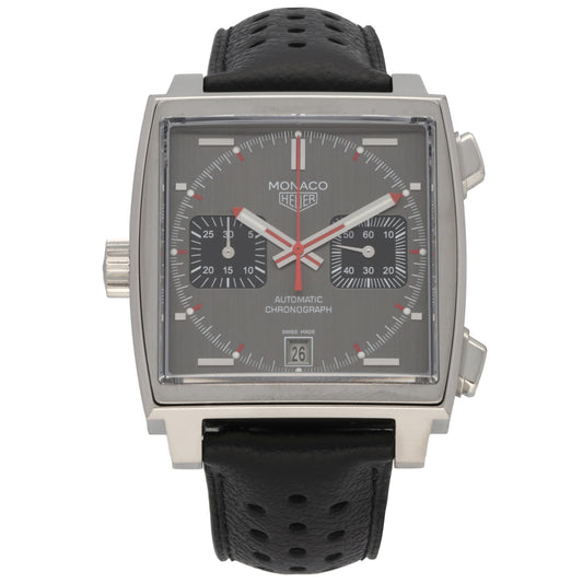 Tag Heuer Monaco CAW211B 39mm Stainless Steel Watch