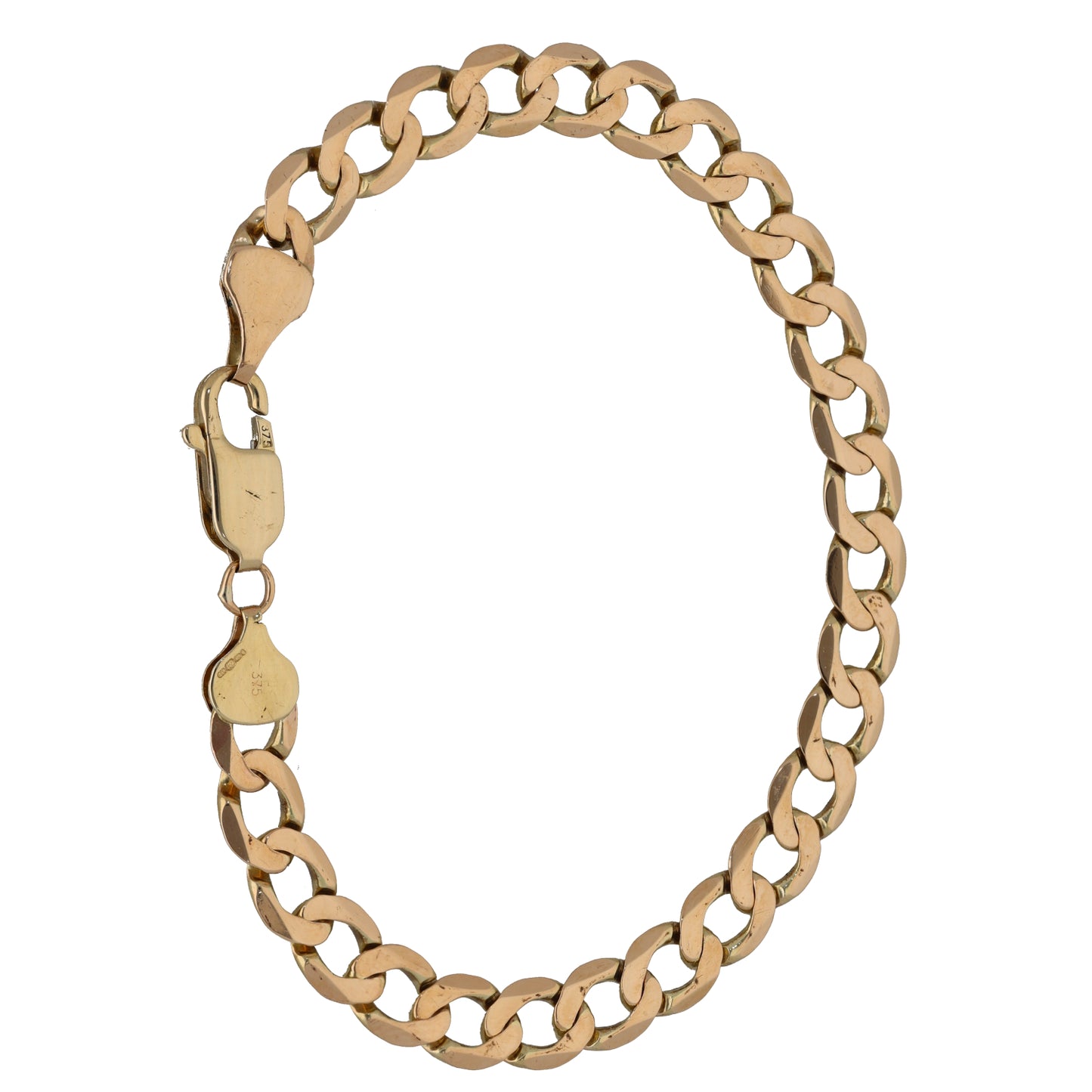 9ct Gold Curb Bracelet
