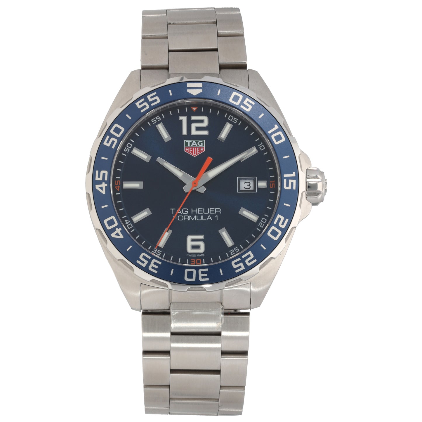 Tag Heuer Formula 1 WAZ1010 43mm Stainless Steel Watch