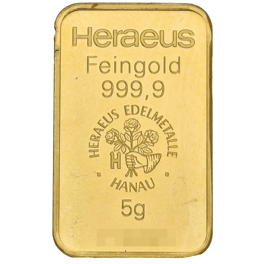 24ct 5g Gold Bar