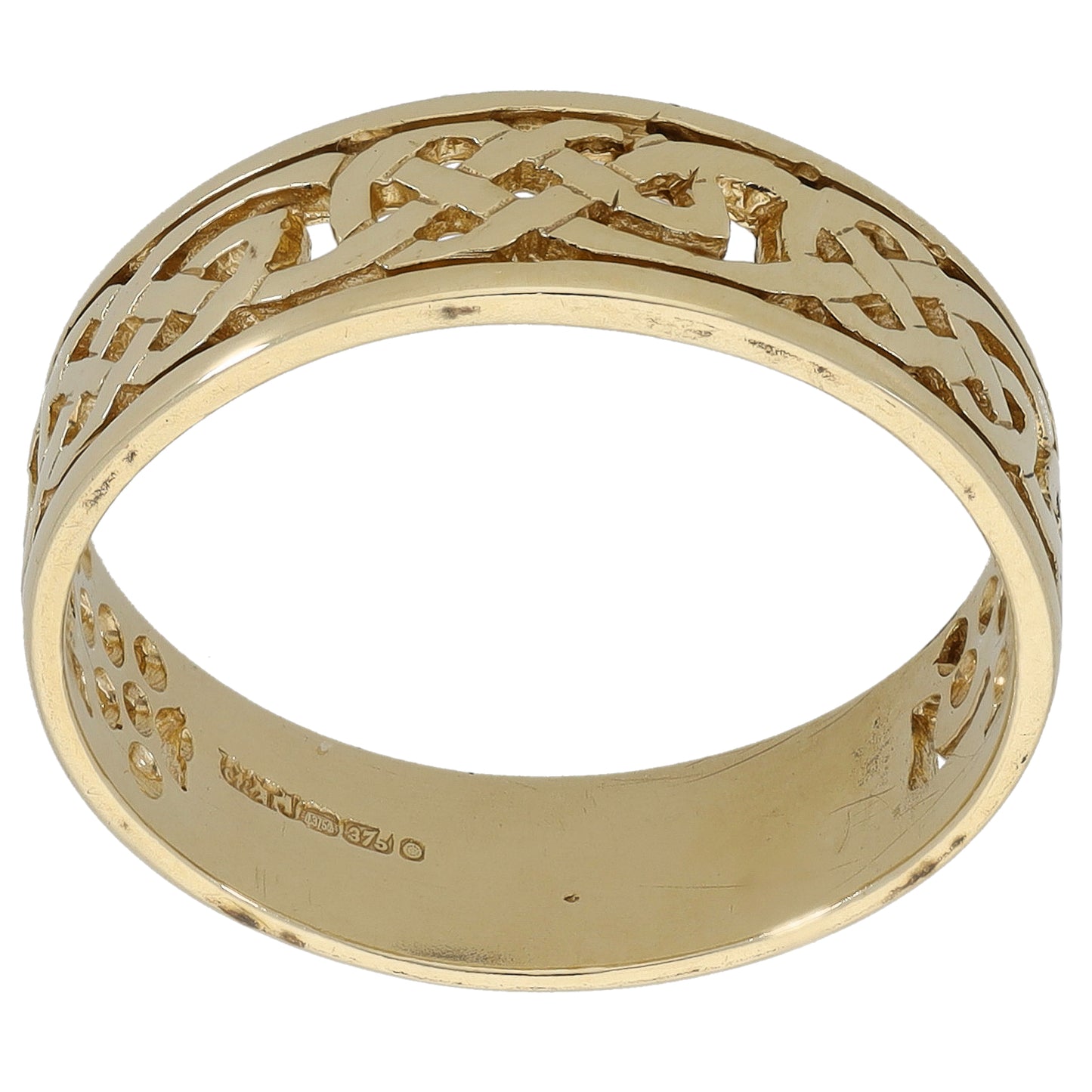 9ct Gold Alternative Ring Size S