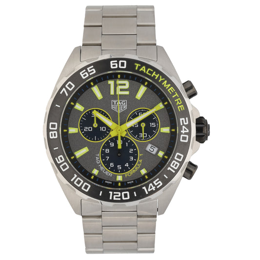 Tag Heuer Formula 1 CAZ101AG 43mm Stainless Steel Watch