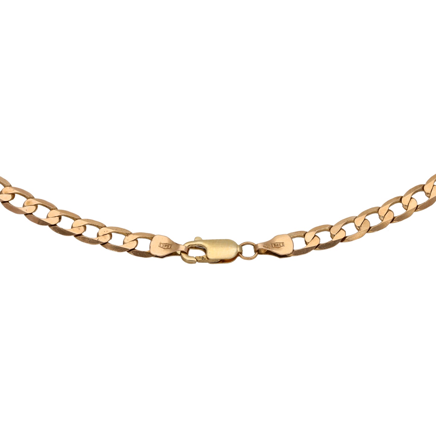 9ct Gold Curb Chain 20"
