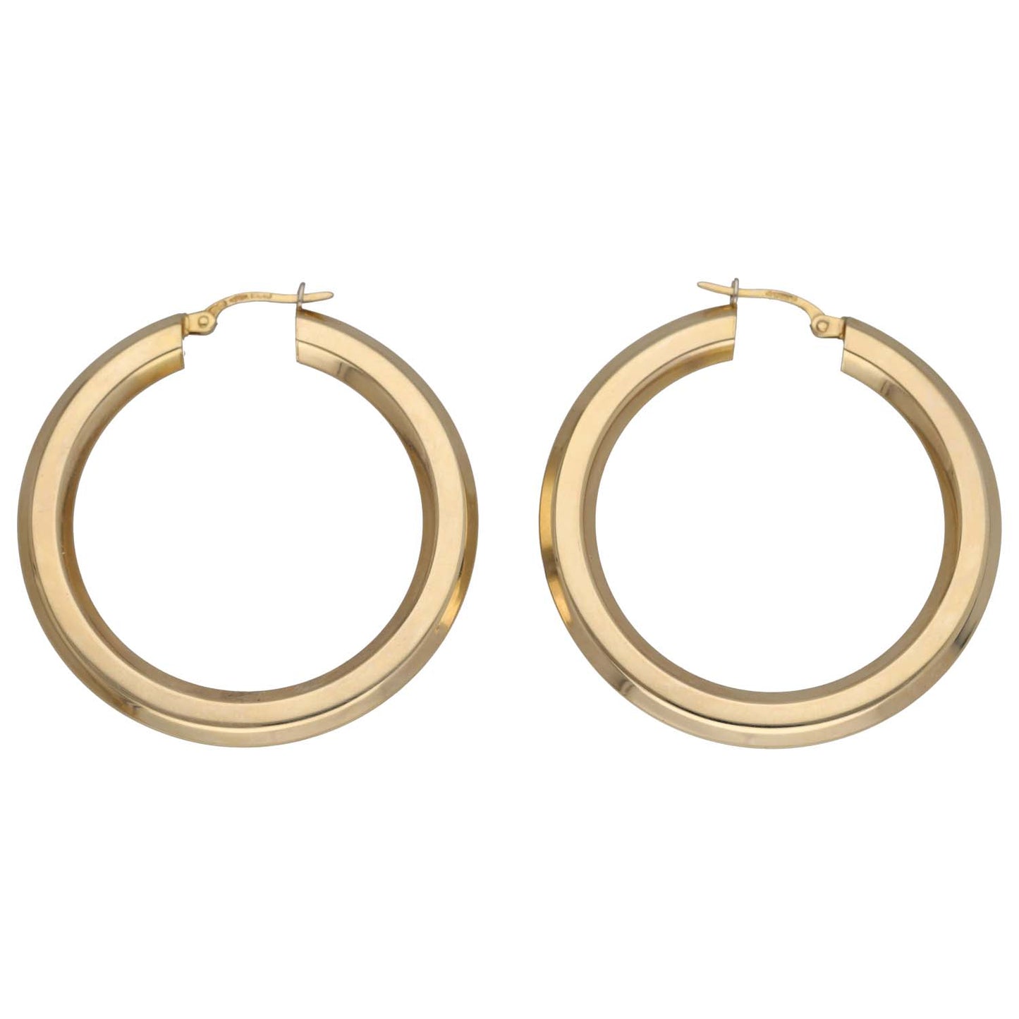 9ct Gold Hoop Earrings