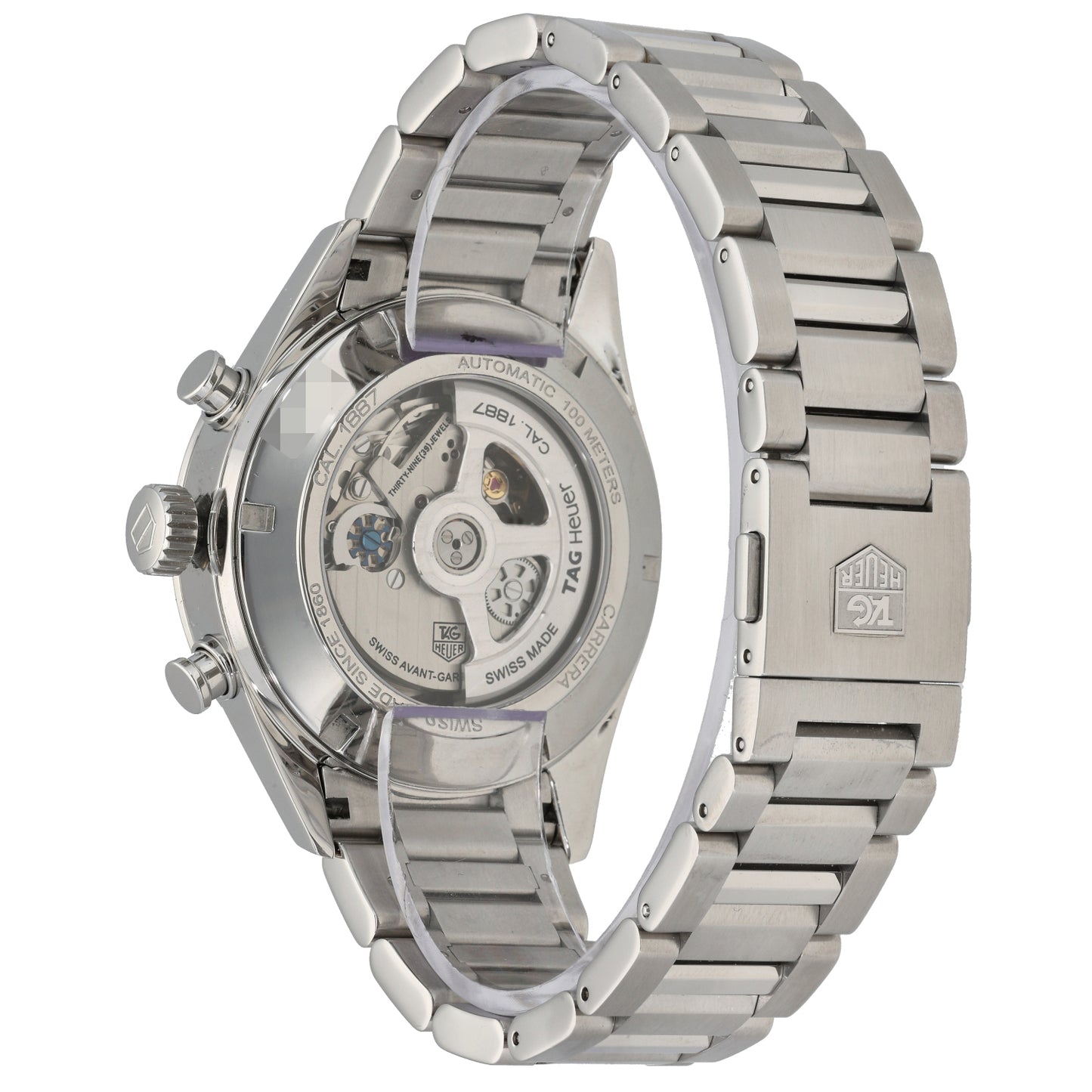 Tag Heuer Carrera CAR2014 43mm Stainless Steel Watch