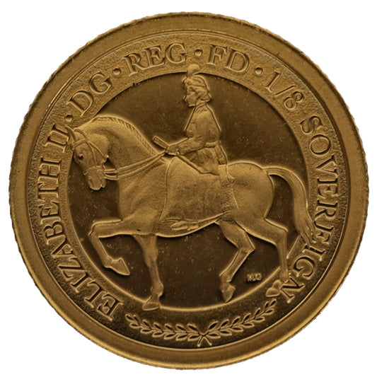 22ct Gold King Charles III Eighth Sovereign Coin 2023