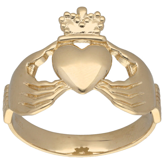 New 9ct Gold Claddagh Ring