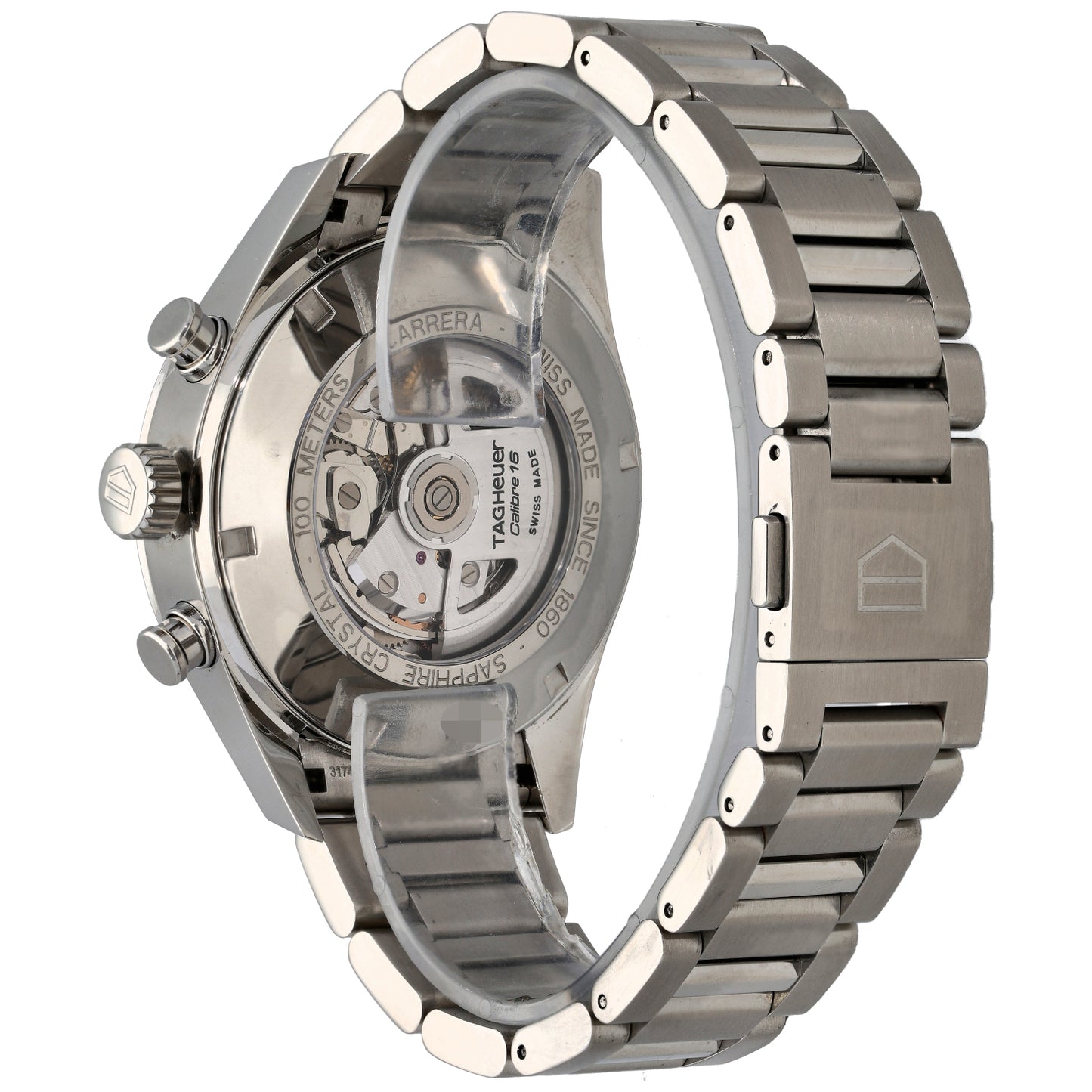Tag Heuer Carrera CV2A1AB 43mm Stainless Steel Watch